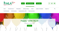 Desktop Screenshot of mla.on.ca